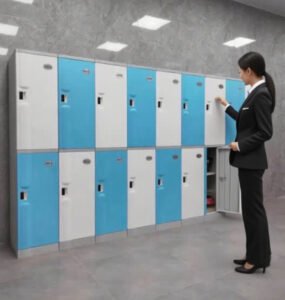 Compact KD Flat-Pack ABS Locker |4-Door 1010mm | Cruise Ship Cabins |OEM Custom Sizes | Ship-Ready