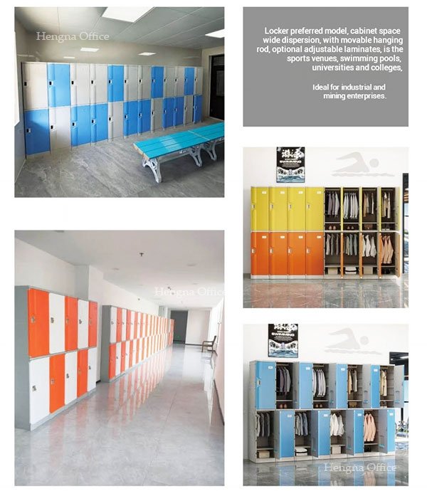Customizable ABS Plastic Student Lockers
