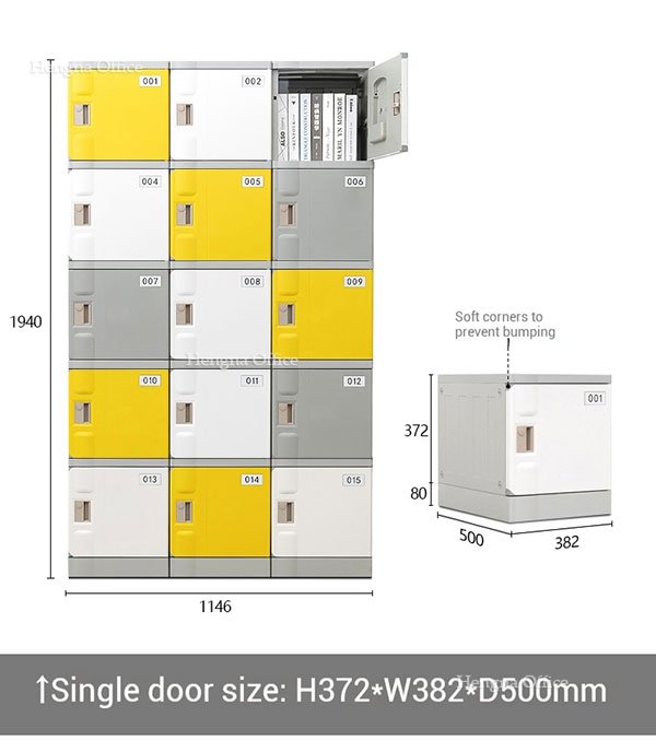  A Complete Buyer’s Guide to High-Durability ABS Employee Lockers for Factory Changing Rooms