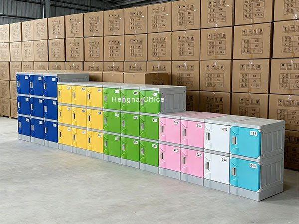 Modular colorful ABS plastic cabinets for nursing homes and rehabilitation centers