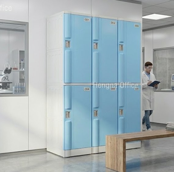 1940mm height single tier medical staff changing cabinet dimensions