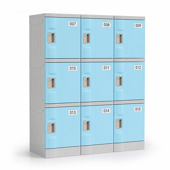 Formaldehyde-Free ABS Plastic Locker 372x320x420mm for School | Safe Student Storage CE OEM