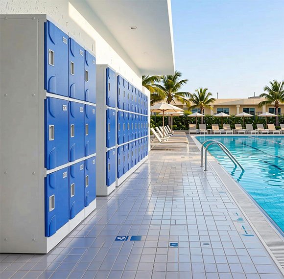 Wet-Area Locker Stress Factors: What Damages Lockers Around Pools, Spas, and Water Parks